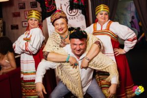 Тематическая вечеринка на игре 