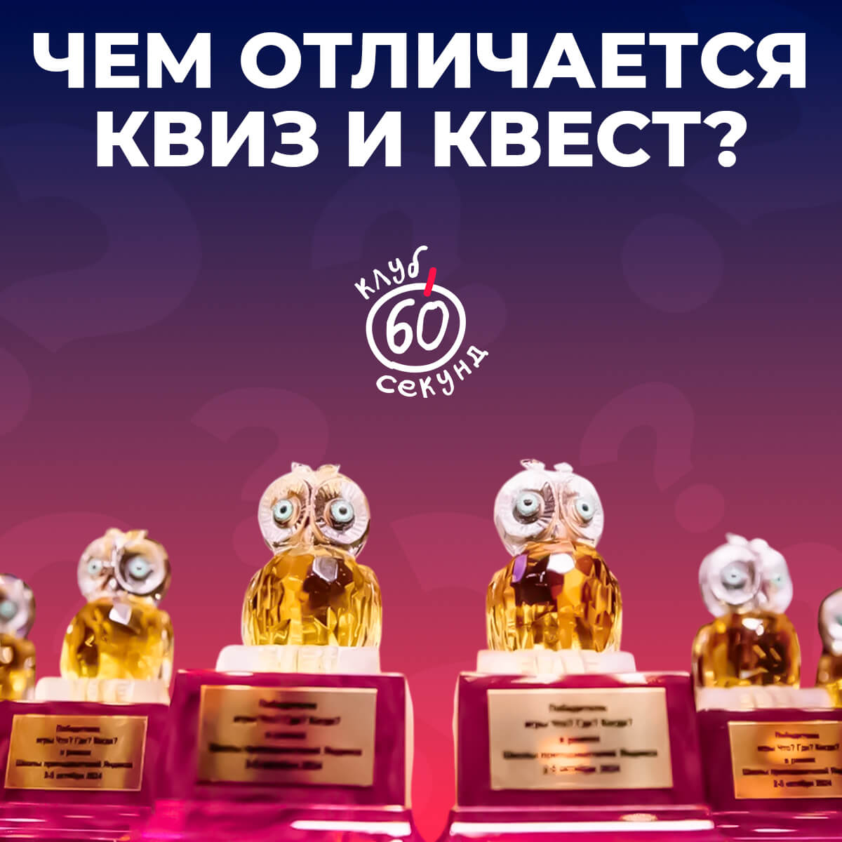 Квиз и квест
